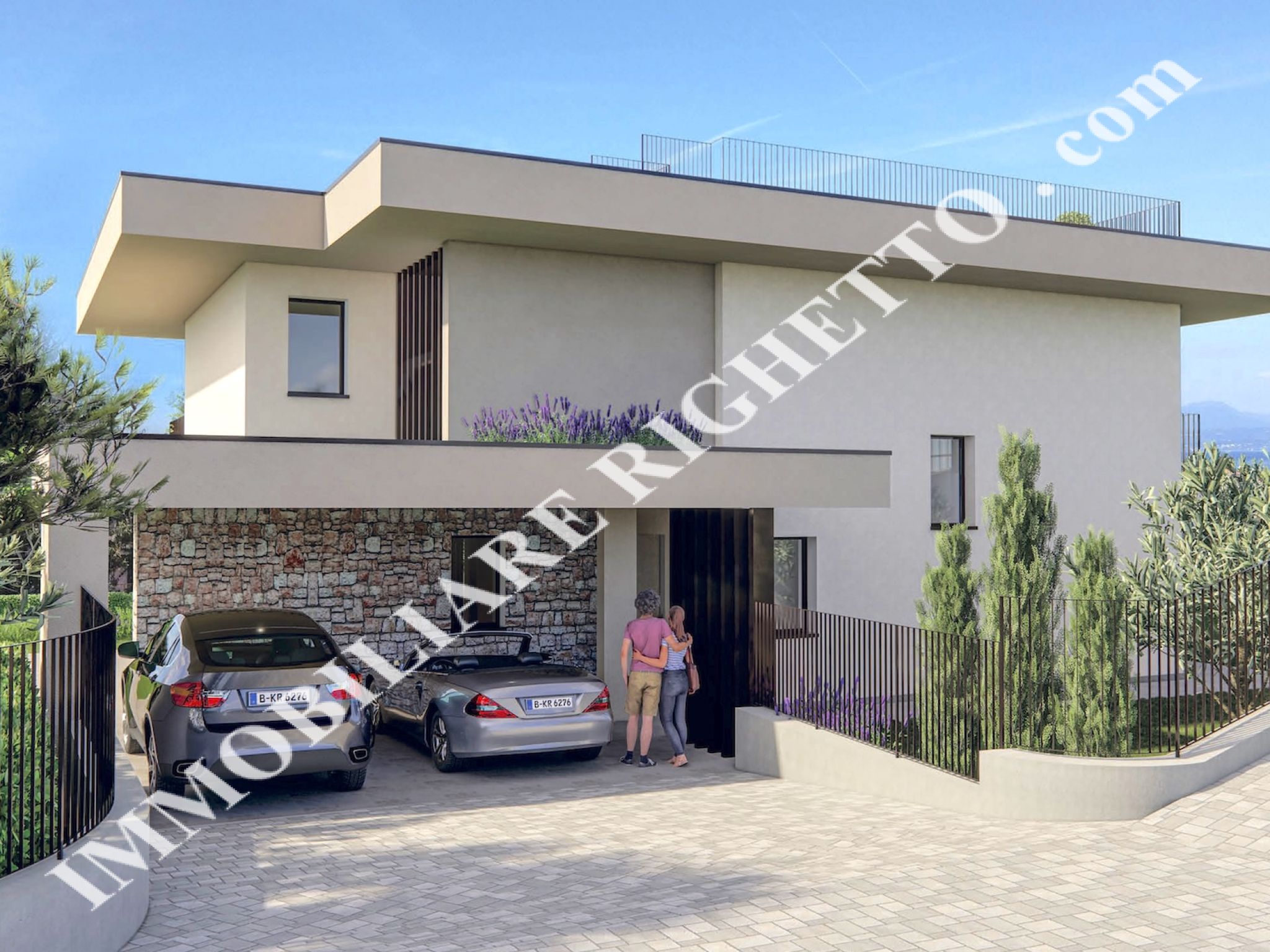 offer property for sale Beautiful, modern villas with private pools and LAKE VIEW.
